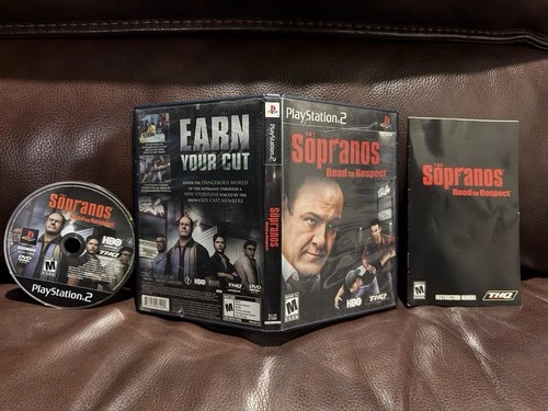 *MINTY DISC* The Sopranos: Road to Respect (PS2, THQ) CIB