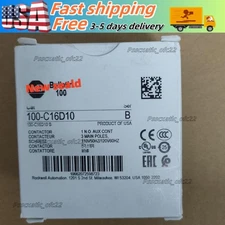 100-C16D10 16 AMP 120VAC COIL IEC Contactor New Factory Sealed