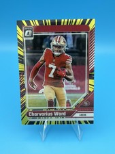 2024 Panini Donruss Optic - Charvarius Ward #176 Electricity Prizm /75