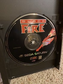 Black Fire Sega Saturn CIB Complete w/ Manual Reg Card Authentic Tested Nr. MINT