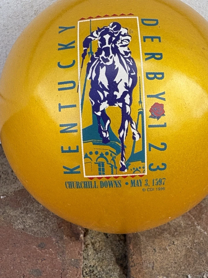 Kentucky Derbey 123 Race Ornament 1997 Foto 2 de 3