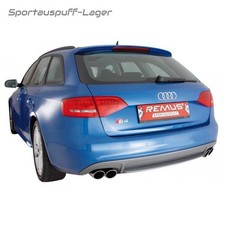 Remus Duplex Sportauspuff rechts links Audi S4 B8 Avant Typ 8K je 2x84mm