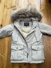 Giacca cappotto invernale Woolrich bambino originale parka taglia 4 anni Super caldo 