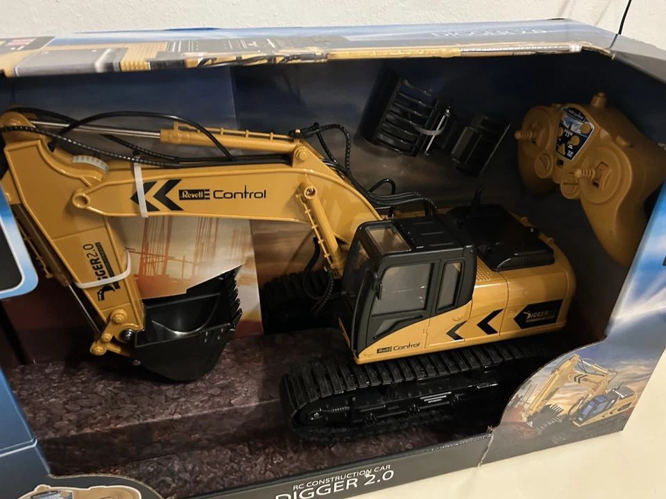 Revell Control 24924 RC Raupenbagger Digger 2.0, Kettenantrieb, wechselbare Werk - Bild 4 von 4