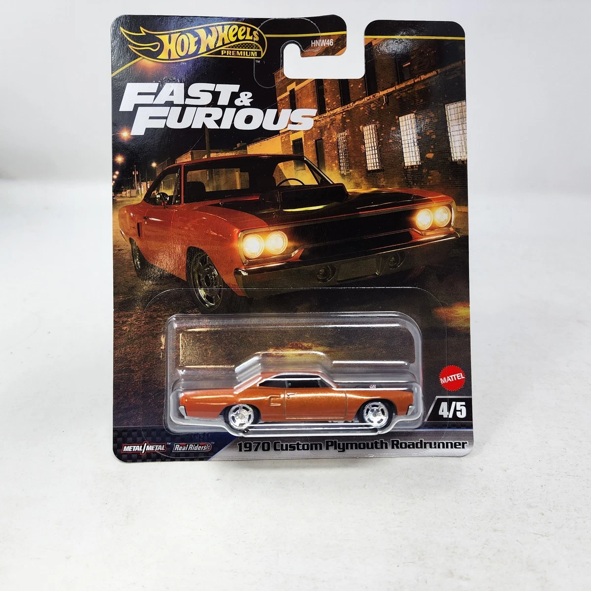 1970 Plymouth Roadrunner * 2025 Hot Wheels Fast & Furious Case L