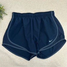 Nike Dri Fit Women’s Size Blue Elastic Waist  Athletic Shorts