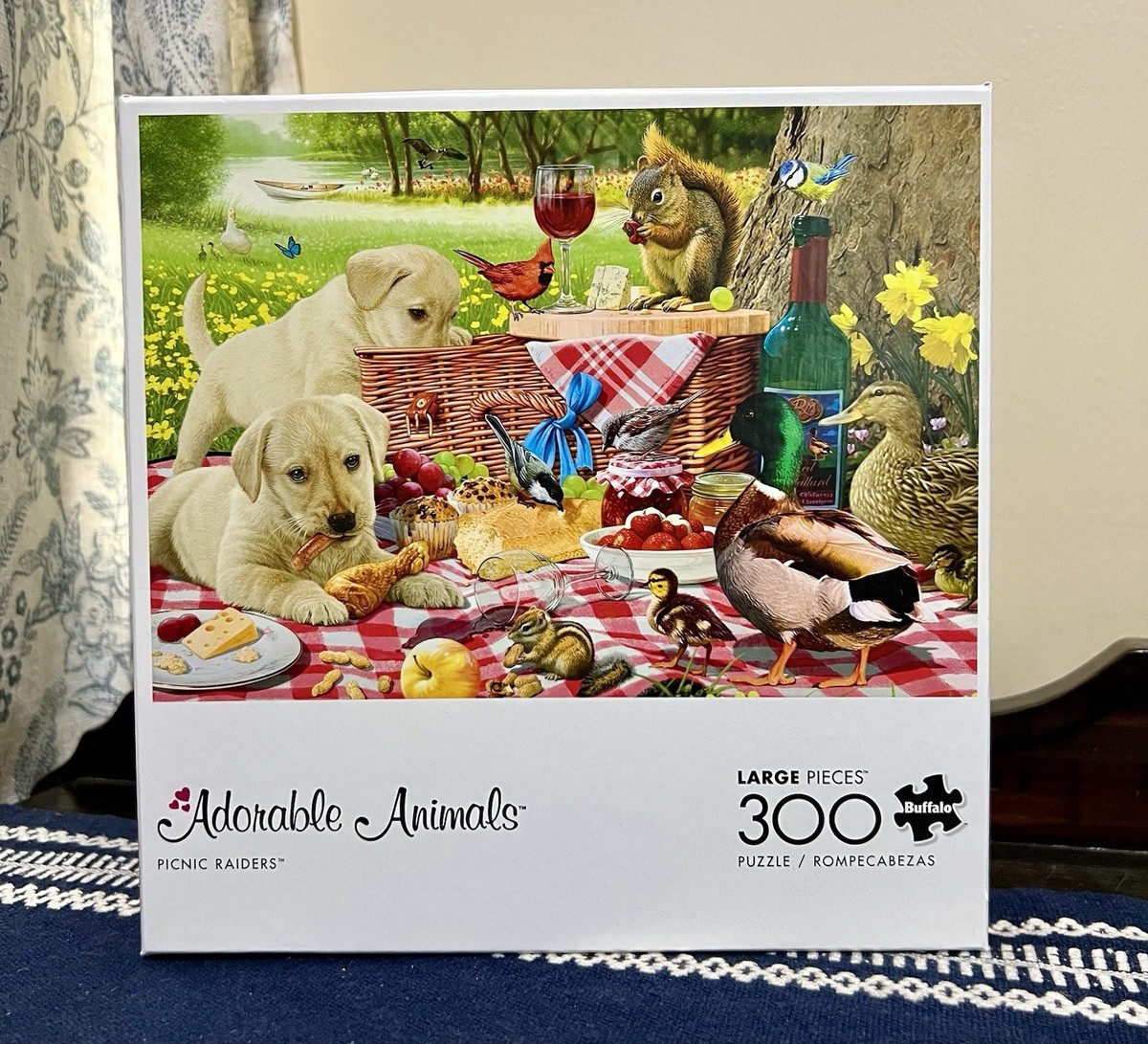 Buffalo Games Clown School 300-Piece Jigsaw Puzzle - Large Pieces, Vivid Colors, Bonus Poster Included - View #7