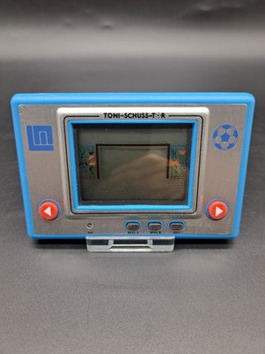 LCD Handheld Spiel   Toni Schuss-Tor   Vintage Electronic Game