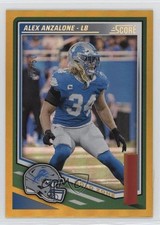 2025 Score Gold Zone 7/50 Alex Anzalone #92 3hd