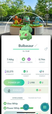 Shiny Venusaur Osaka-Kansai Expo Go Stamp Rally Background - Pokémon Trade Go