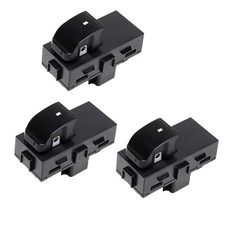 3pcs Passenger Power Window Control Switch Three passenger-side window switches