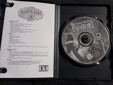 Mystery Case Files Ravenhurst PC CD Rom  No Manual, No Art. See Pics Blank Case 