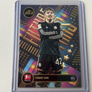 Lennart Karl Topps Gold Bundesliga Future Stars FC Bayern 2025 26 RC
