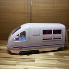 Barbie Travel Train From Mattel Vintage 2001 Mattel Pink-WORKS