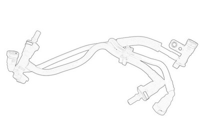 Fits CITROEN BERLINGO, BERLINGO MULTISPACE flexible fuel line