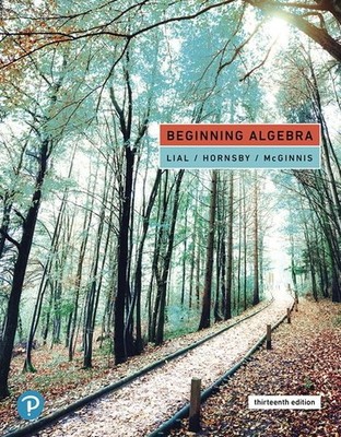 Beginning Algebra by Lial