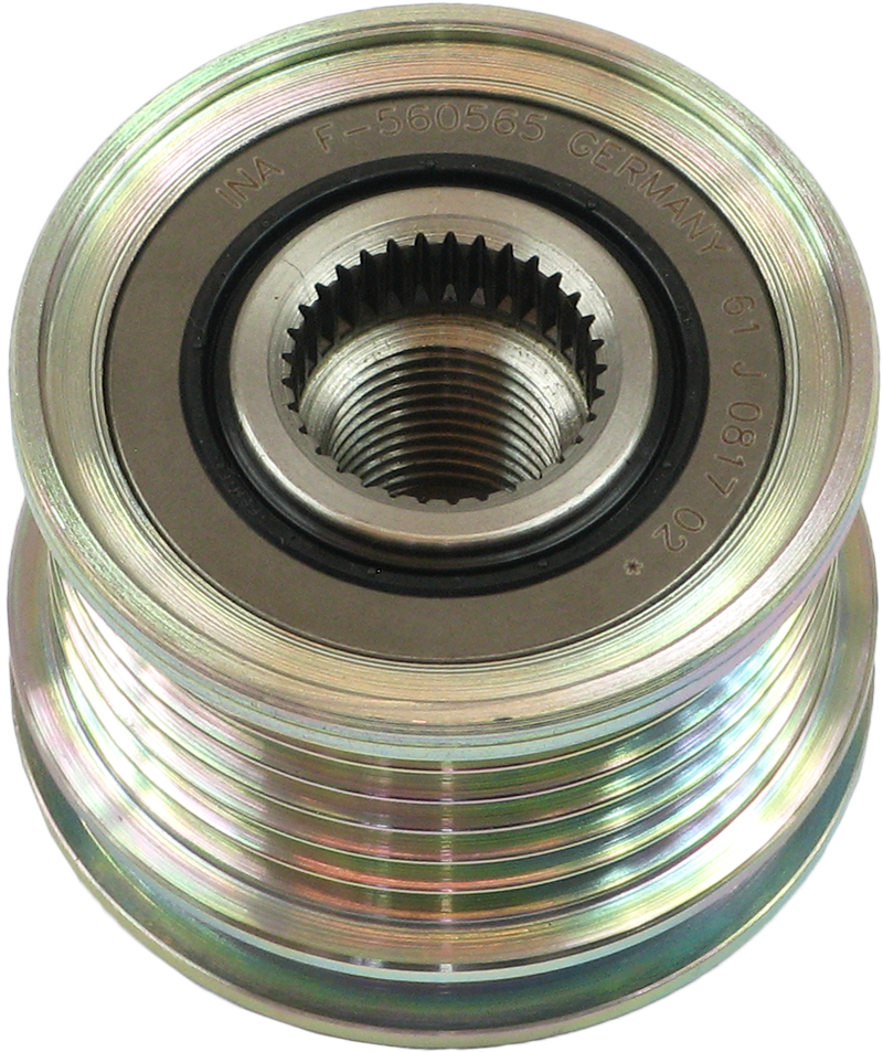 INA Alternator Freewheel Pulley fits Peugeot 3008 I MPV 6-Groove OAP 5350166000
