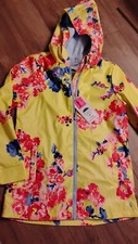 NWT JOULES RIGHT AS RAIN OUTWIT THE WEATHER ,RAIN COAT GIRL ,SIZE 11-12 Y