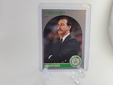 1990-91 NBA Hoops - #306 Chris Ford Boston Celtics 