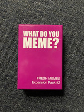 What Do You Meme? Fresh Memes Expansion Pack #2 - 90 Caption 25 Photo Cards