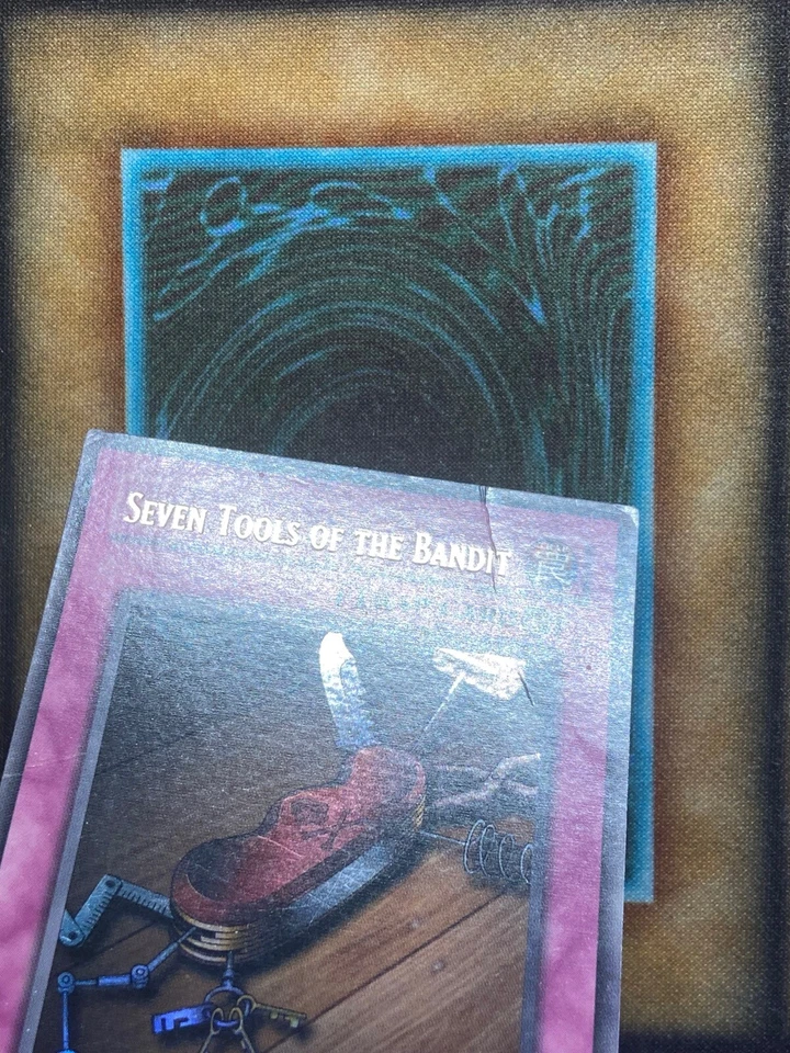 Yugioh Seven Tools of the Bandit MRD-129 Ultra Raro 1ª Edición MP Foto 2 de 4