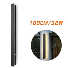 LED Wall Light Sconce Waterproof Outdoor Modern Lamp Exterior Lights Long Strip