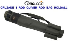 CLEARANCE PROLOGIC CRUZADE 3 ROD QUIVER ROD BAG CARP FISHING TACKLE BAG HOLDALL