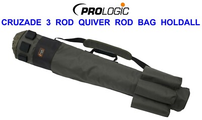 AUSVERKAUF PROLOGIC CRUZADE 3 RUTEN KÖCHER RUTENTASCHE KARPFEN ANGELAUSRÜSTUNG TASCHE REISETASCHE
