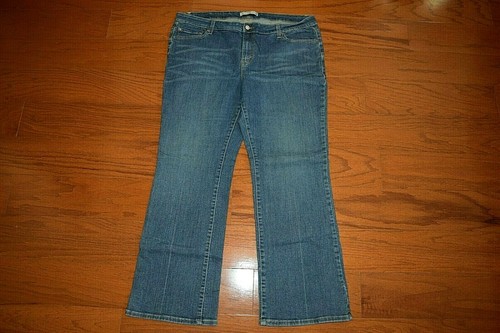 Levi's 590 - BOOT Cut STRETCH Blue Jeans - Women Size 18 M - EXCELLENT! |  eBay