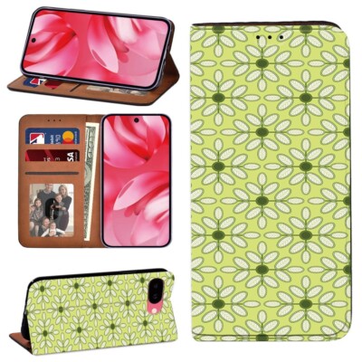In UK Leder Handy Ständer Cover Case passt Google Pixel 8a