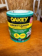 Oakey Liberty Green Sandpaper Roll Unpunched 5 Meters 115mm Coarse 60 Grit