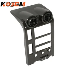 Fits Hummer H2 2005-2007 Center Dash Radio Air Vent Carbon Style Frame Trim Kit