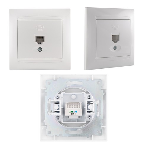Steckdose Lichtschalter Wechselschalter Rahmen Serienschalter Klingeltaster USB - Bild 30 von 59