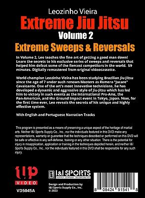 Extreme Jiu-Jitsu #2 Sweeps & Reversals DVD Leozho Vieira Extreme Jiu-Jitsu #2 Sweeps & Reversals DVD Leozho Vieira
