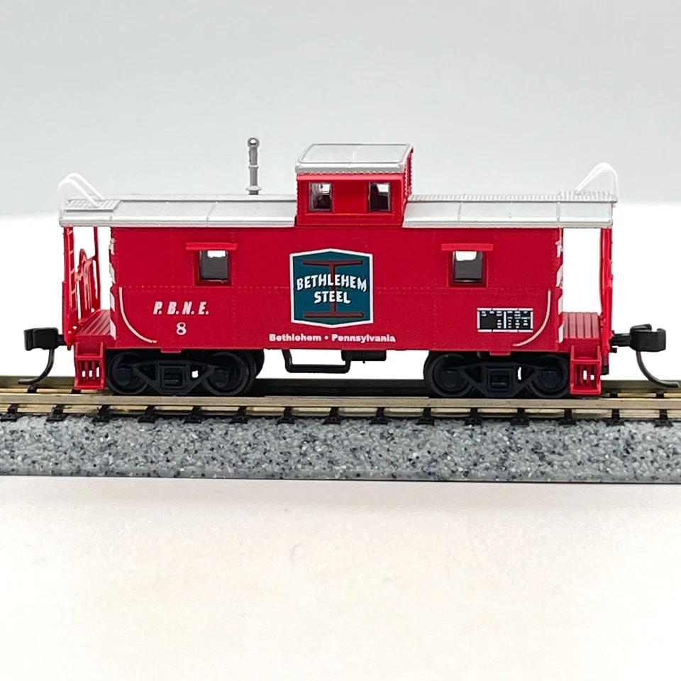 Atlas N Scale NSE ATL 23-21 Bethlehem Steel Cupola Caboose PBNE 8 - Image 3 of 4