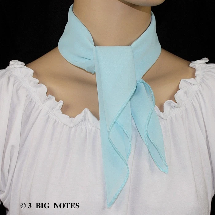 Conjunto Falda Caniche 3 Piezas Azul Claro Años 50 Niña Niño Talla 4/5/6 Largo 18" Foto 4 de 4