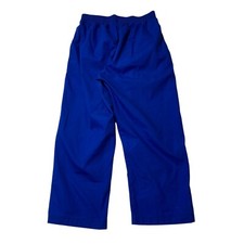 Landau Essentials Women's Elastic Waist Scrub Pants 8327 Galaxy Blue L