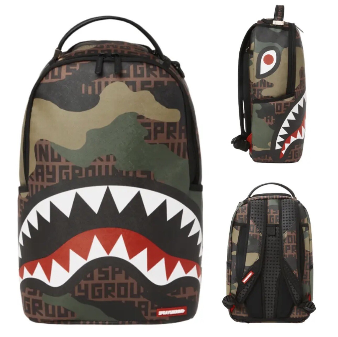 SPRAYGROUND INFINITI CAMO BACKPACK (DLXV) - Camo Bag - Limited Edition *NWT*