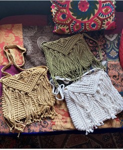 woven fabric bolsas