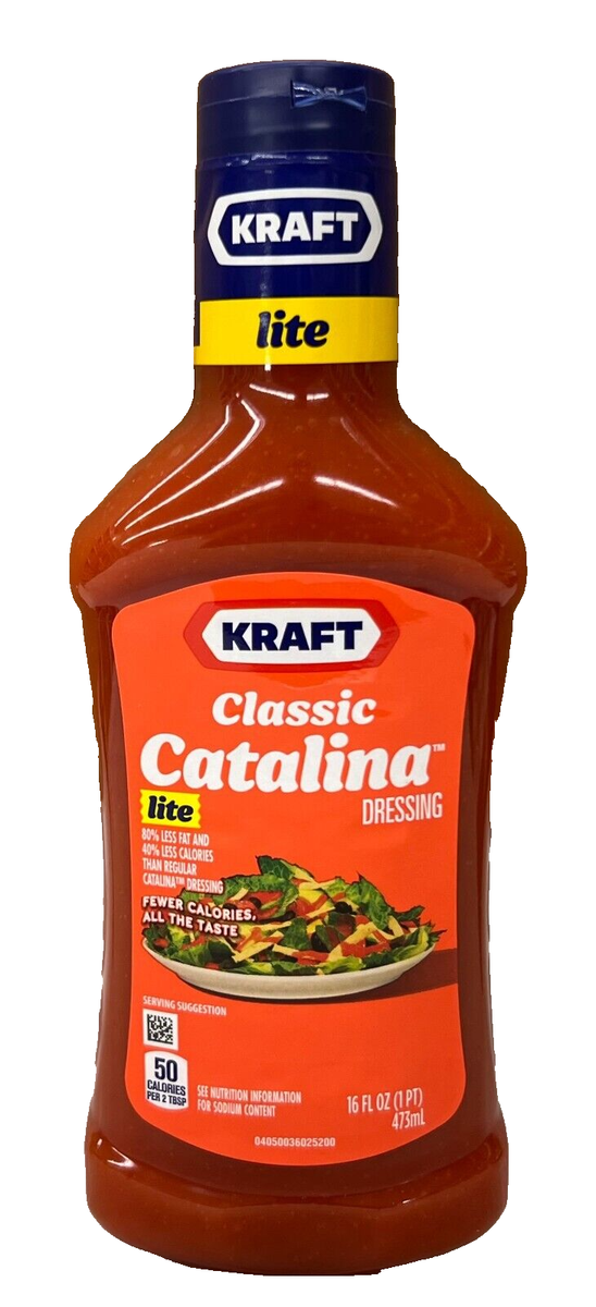 Kraft Lite Classic Catalina Salad Dressing 16 oz