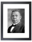 Author & Civil Rights Leader Booker T Washington Matted & Framed Picture Photo