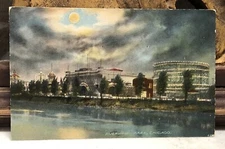 Riverview Park Amusement Park - Acmegraph Postcard Chicago Illinois