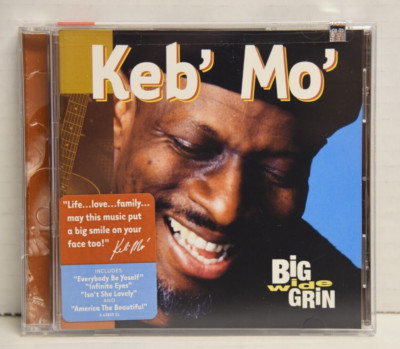 KEB' MO' - BIG WIDE GRIN - CD - 2001 - BRAND NEW - SEALED