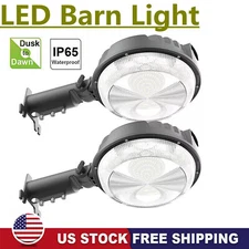 Outdoor LED Barn Yard Street Security Light Dusk to Dawn Waterproof Flood light