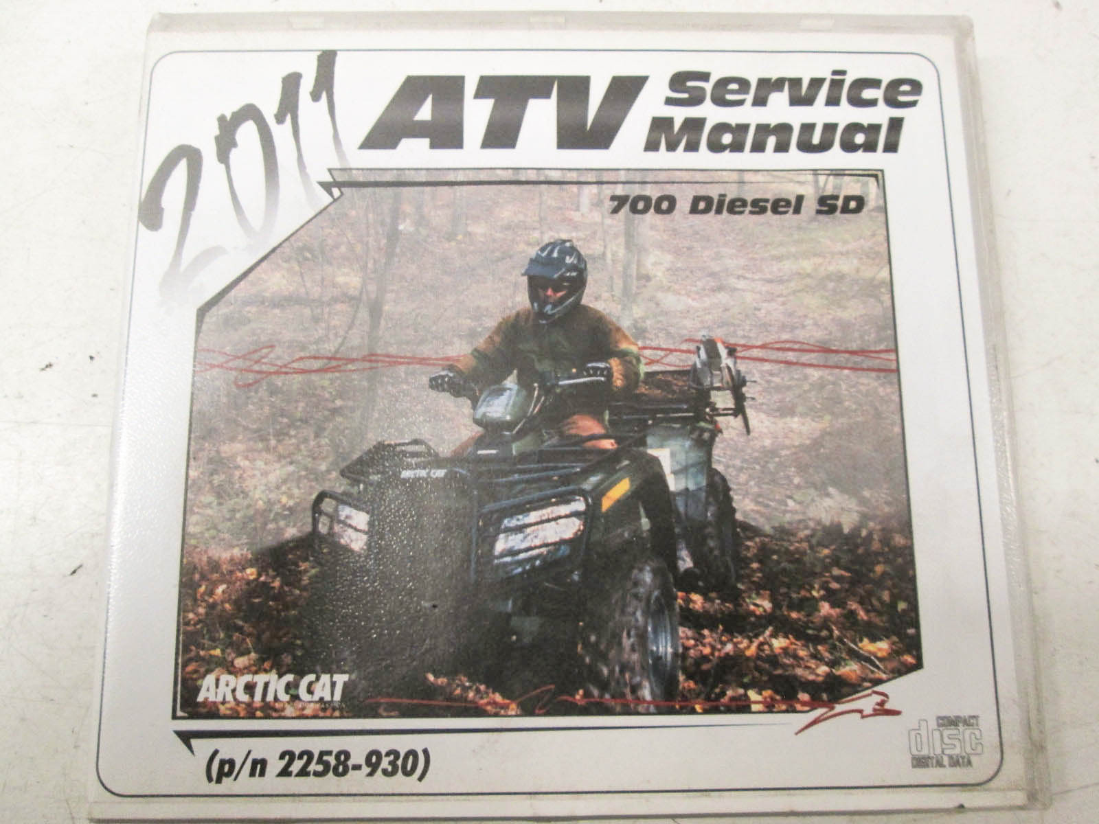 Buy OEM Arctic Cat 2011 700 Diesel SD ATV Service Manual CD 2258-930 NOS  online | eBay