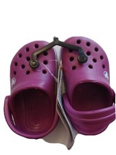 Image of Crocs. Crocband Purple Clog. Toddler Size 4