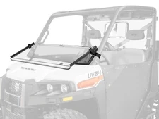 SuperATV Standard Flip Down Windshield Bobcat UV34 -Clear