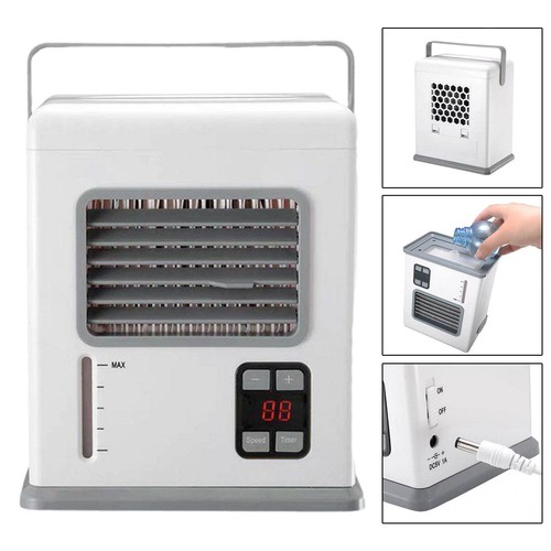 Portable Air Conditioner Mini Air Cooler Air Conditioning Fan for Car Office - Picture 7 of 7