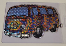 VOLKSWAGEN VW Peace TIE-DYE Hippy VAN Vintage PRISM VENDING MACHINE STICKER CARD
