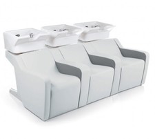 Nelson Waschanlage Sofa Plus 3P Friseureinrichtung - Friseurstuhl - Waschsessel